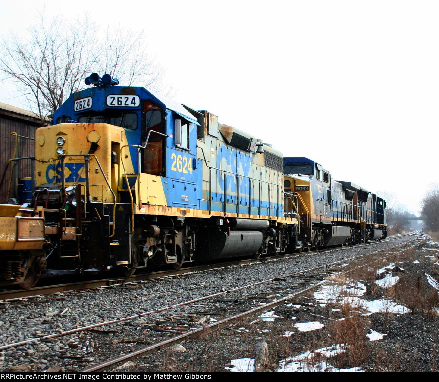 CSX detour train Q112